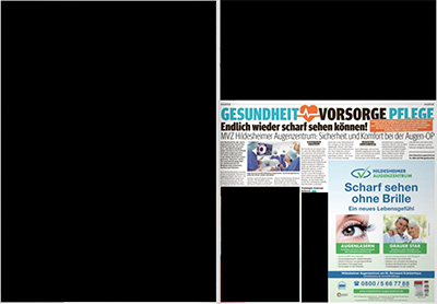 Endlich wieder scharf sehen können! 