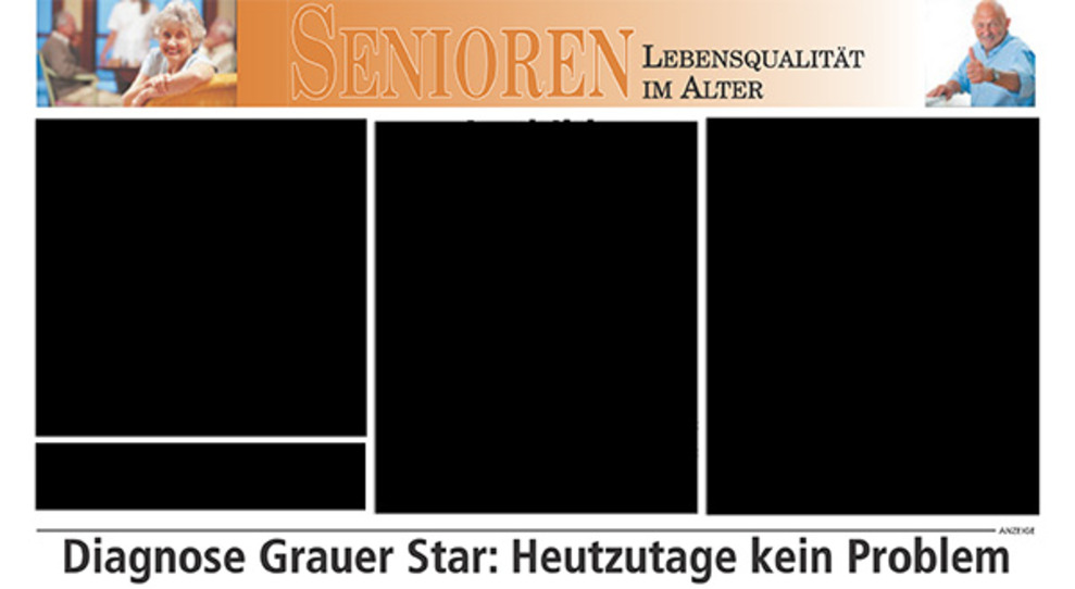 Diagnose Grauer Star: Heutzutage kein Problem
